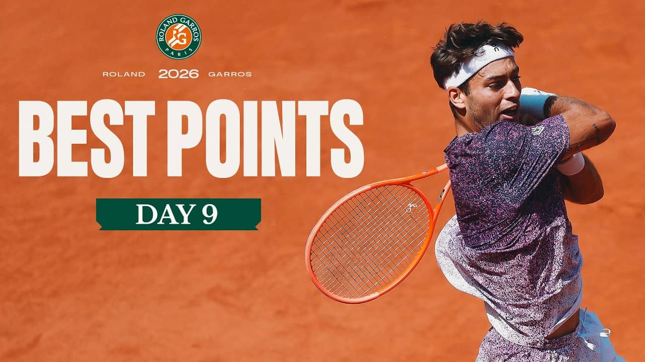 Best Points Of The Day | Day 9 | Roland-Garros 2026