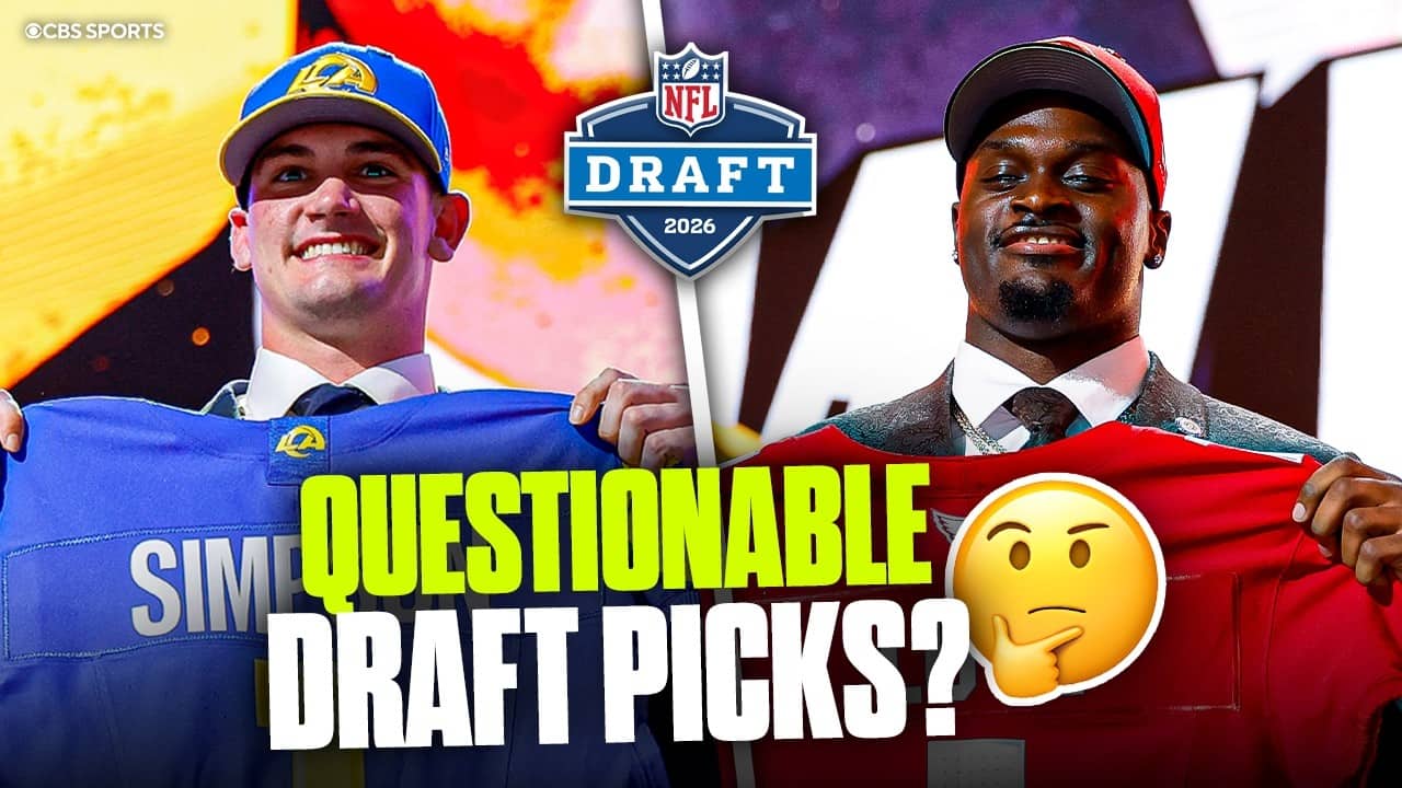 Breaking Down the Most Questionable Picks from the NFL Draft 🤔