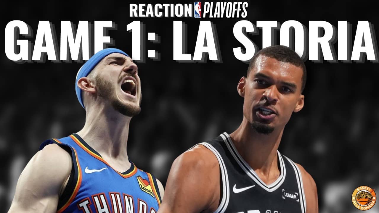 THUNDER e SPURS fanno la STORIA della NBA | Reaction a GARA 1
