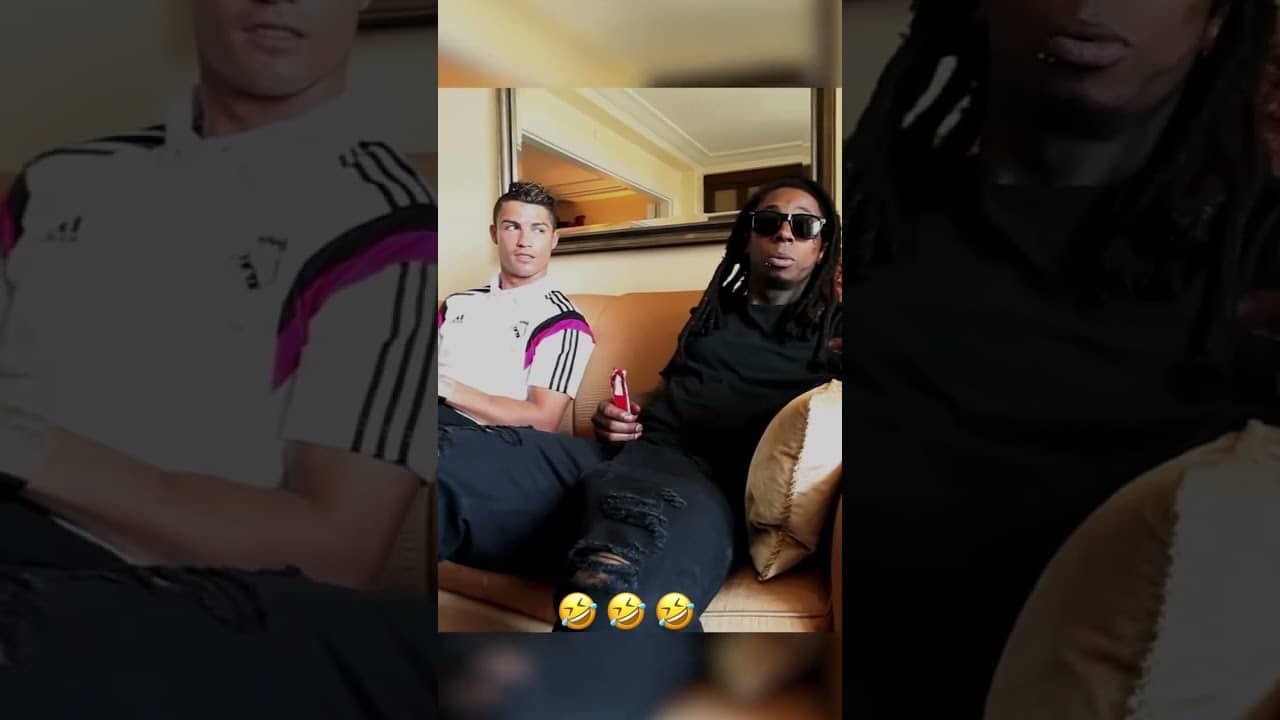 That time Cristiano Ronaldo was chilling with Lil Wayne π€£ (via @lilwayne/TT)