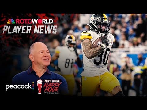 Jaylen Warren, Kenneth Gainwell decimate Lions defense | Fantasy Football Happy Hour | NFL on NBC