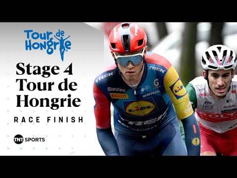 DIFFERENT CLASS! 🤩 | 2026 Men's Tour of Hungary Stage 4 Final KM's | TNT Sports Cycling