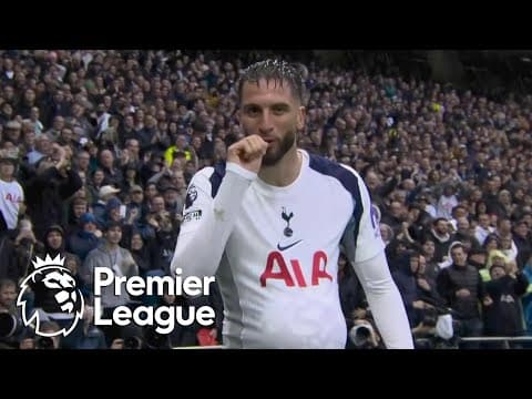 Rodrigo Bentancur smashes Spurs 1-0 in front of Aston Villa | Premier League | NBC Sports