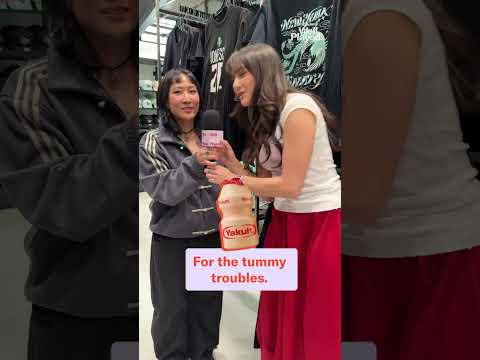Yakult with your hot dog?