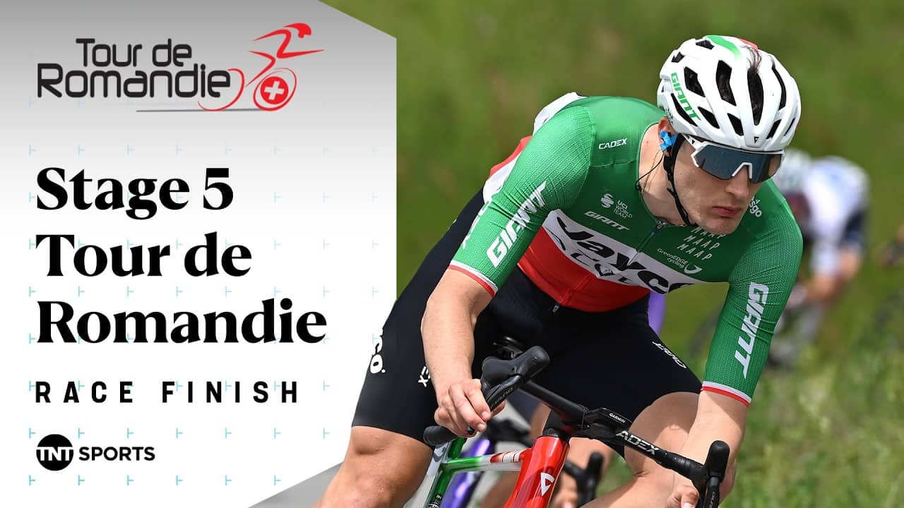 EASILY DOMINATED! ๐ | Men's 2026 Tour de Romandie Stage 5 Final KM's | TNT Sports Cycling