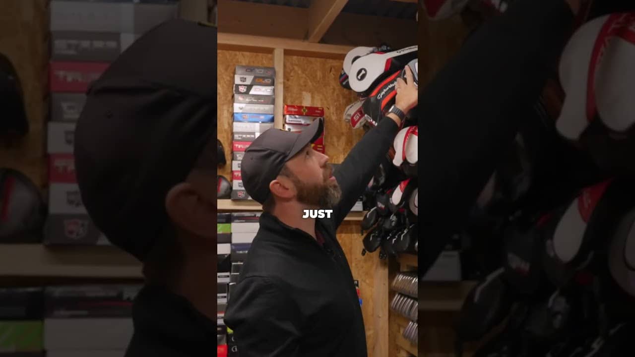 My golf club store room is pretty special π