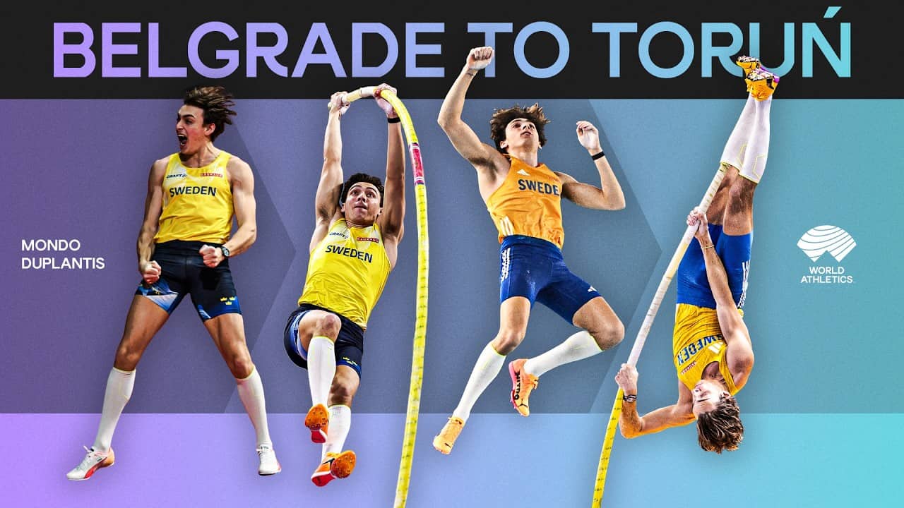 Mondo Duplantis' Total Domination from Belgrade to Toruń | World Indoor Championships Toruń 26