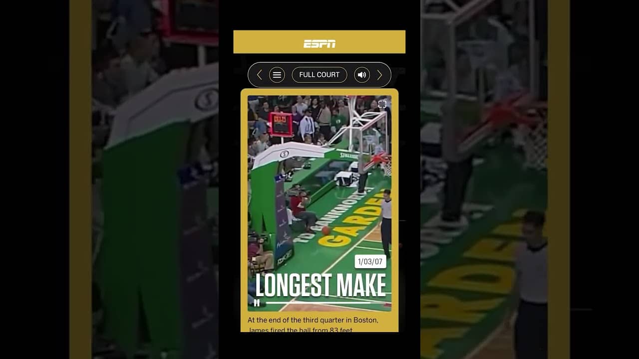 Relive 23 moments from LeBron's iconic 23-year career thus far š„