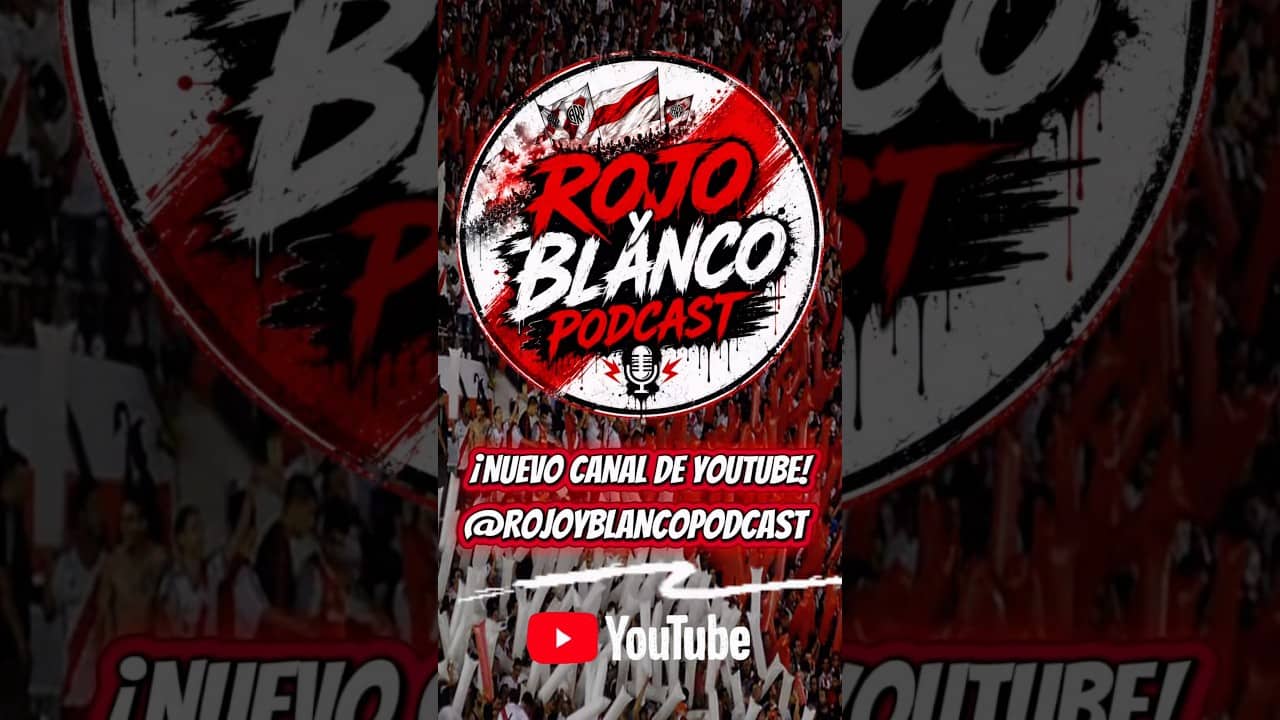 ¡SUBSCRIBITE AL NUEVO CANAL DEL ROJO Y BLANCO PODCAST EN YOUTUBE! 🤍❤️🤍 || @carlitos91218