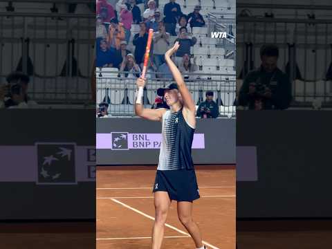 JAZDA! ๐ฃ Iga Swiatek defeats Osaka in straight sets! #WTA #IBI26 #tennis