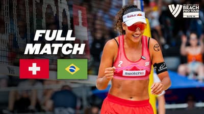Anouk/Zoé 🇨🇭 Vs Carol/Rebecca 🇧🇷 - Full Match | Round of 18 - Gstaad 2025 | BPT Elite