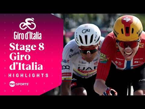 POWERFUL SOLO ATTACK! 🤩 | 2026 Men's Giro d'Italia Stage 8 Race Highlights | TNT Sports Cycling