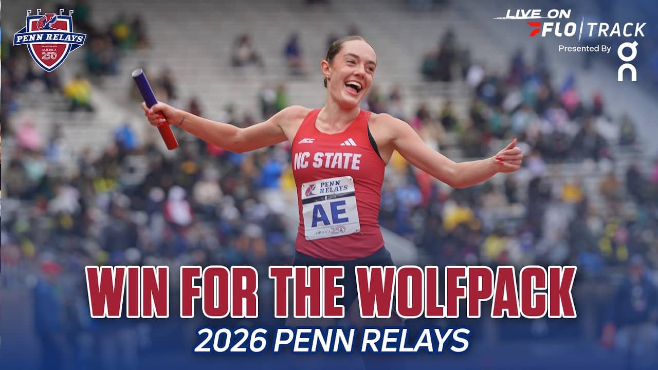 NC State OWNS the 4x1500 at the 2026 Penn Relays