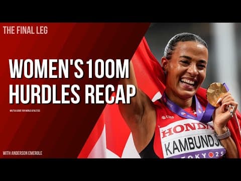 How Ditaji Kambundji UPSET Massai Russell, Tobi Amusan & Ackera Nugent | Women's 100mH Reaction