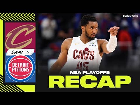 Cavaliers outlast Pistons in OT thriller, take 3-2 series lead | 2026 NBA Playoffs