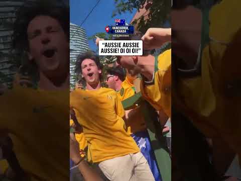 These Australian fans are HYPED ๐ฆ๐บ