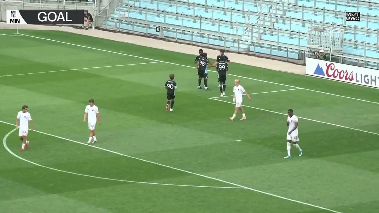 MNUFC2 Goal: Marcus Caldeira Hat-Trick Against St. Louis CITY2