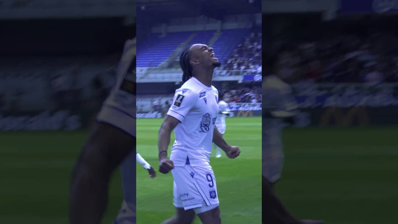 Le premier but de Sékou Mara à l'AJA #shortaja