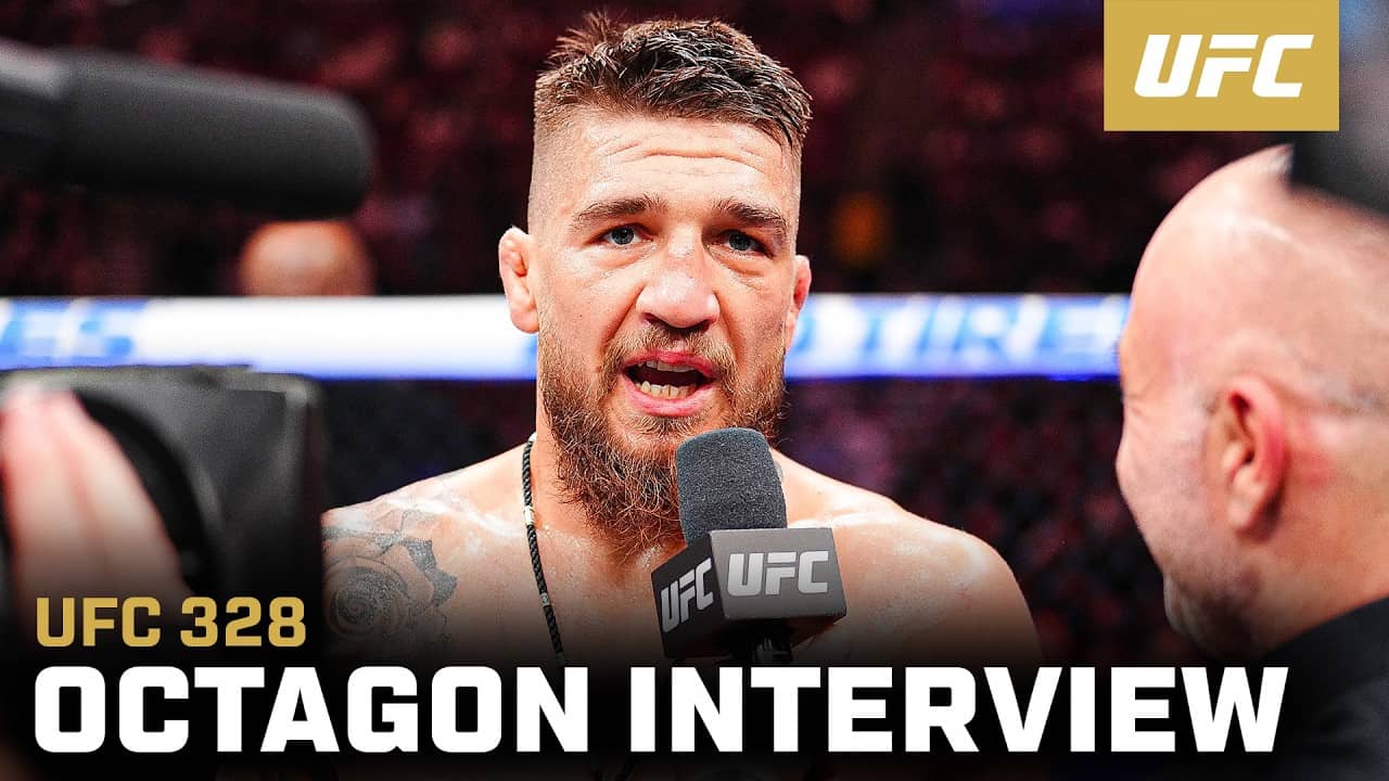 Yaroslav Amosov Octagon Interview | UFC 328