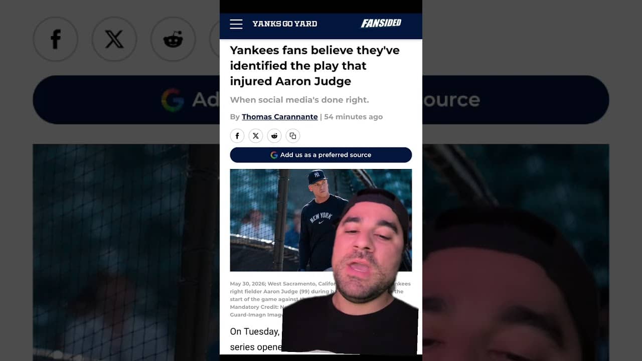 Aaron Judge's Injury Timeline Just Got WORSE!