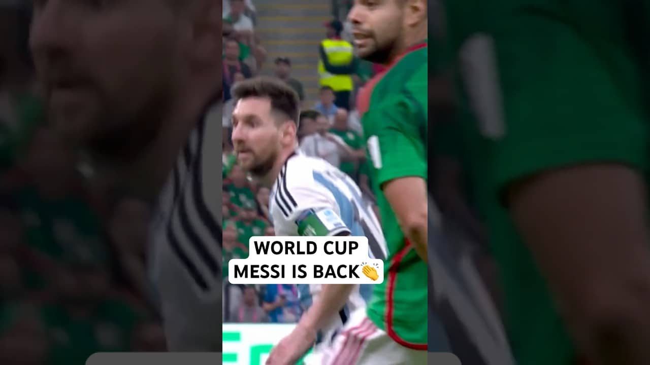 Messi is back in the biggest stage🇦🇷🏆