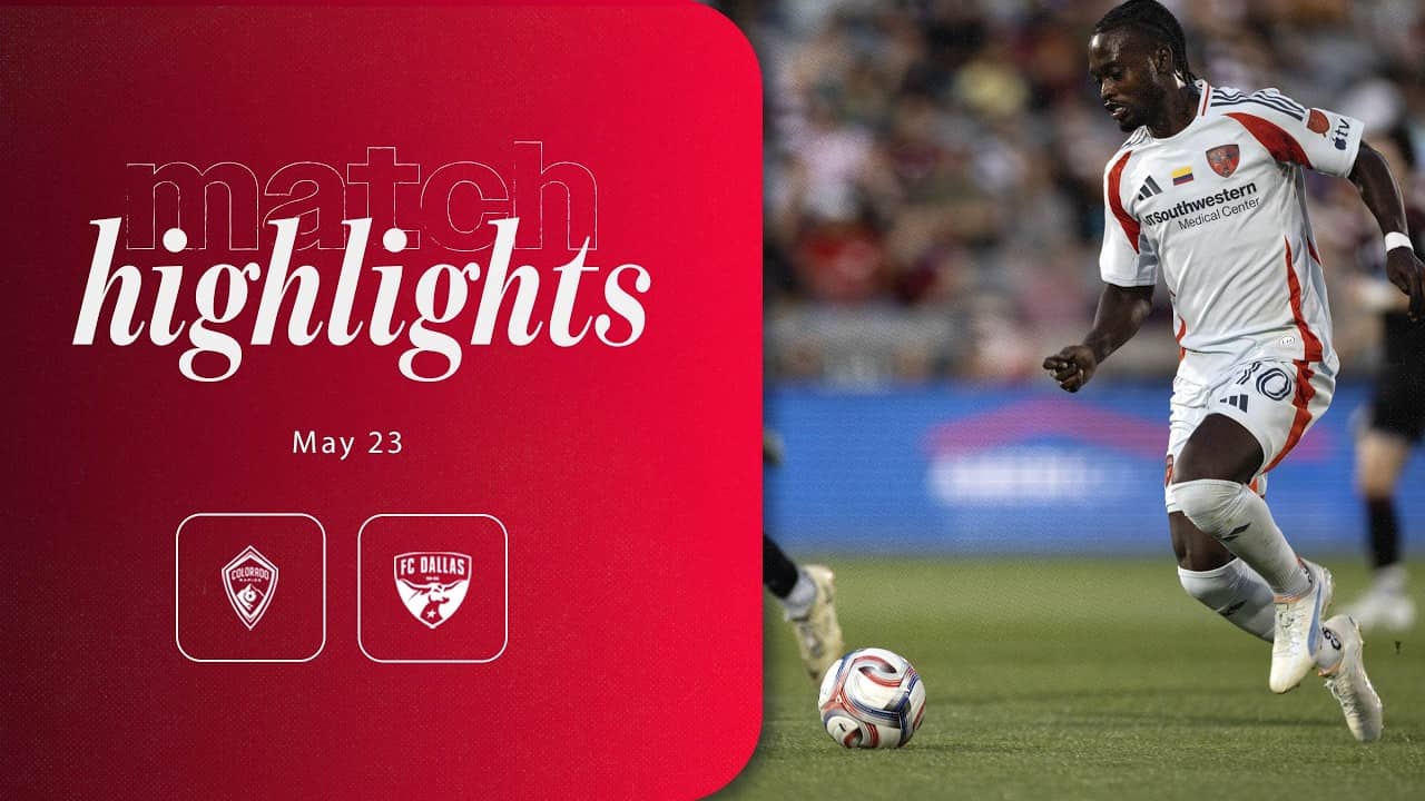 FC Dallas at Colorado Rapids Highlights | May 23, 2026