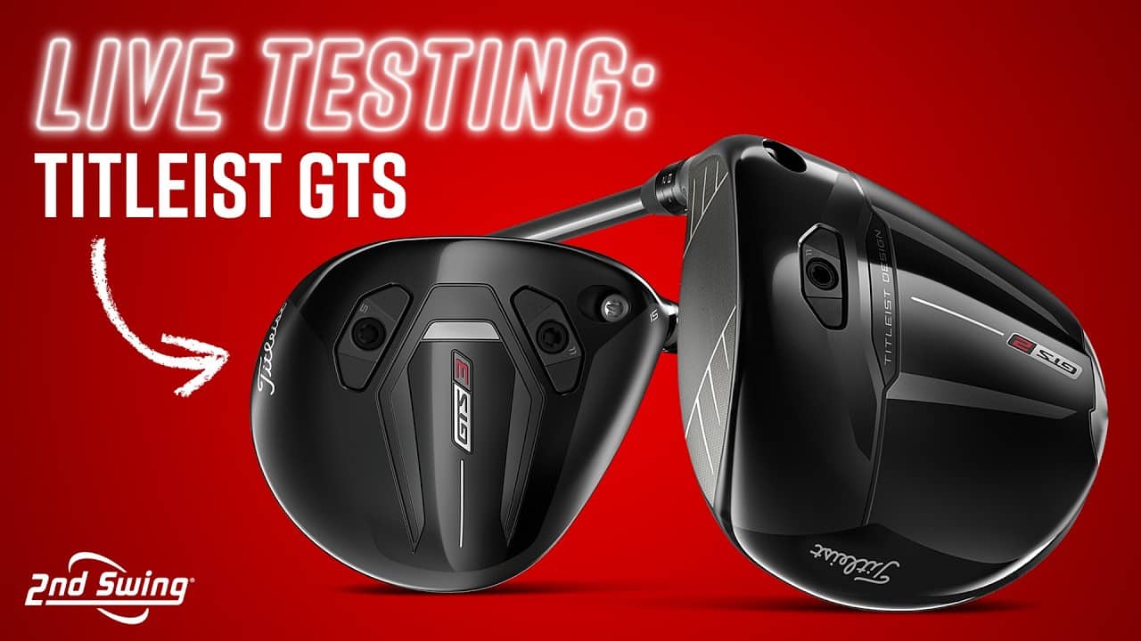 LIVE Testing! TITLEIST GTS DRIVERS & FAIRWAY WOODS
