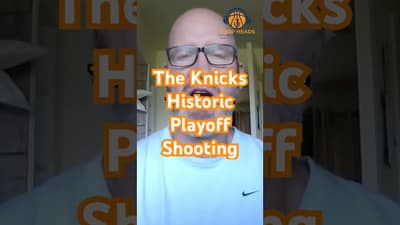 The Knicks Historic Playoff Shooting #podcast #nba