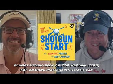Has the PGA Tour wrecked PGA National? & FBF to Steve Pate's win in Palm Beach | The Shotgun Start