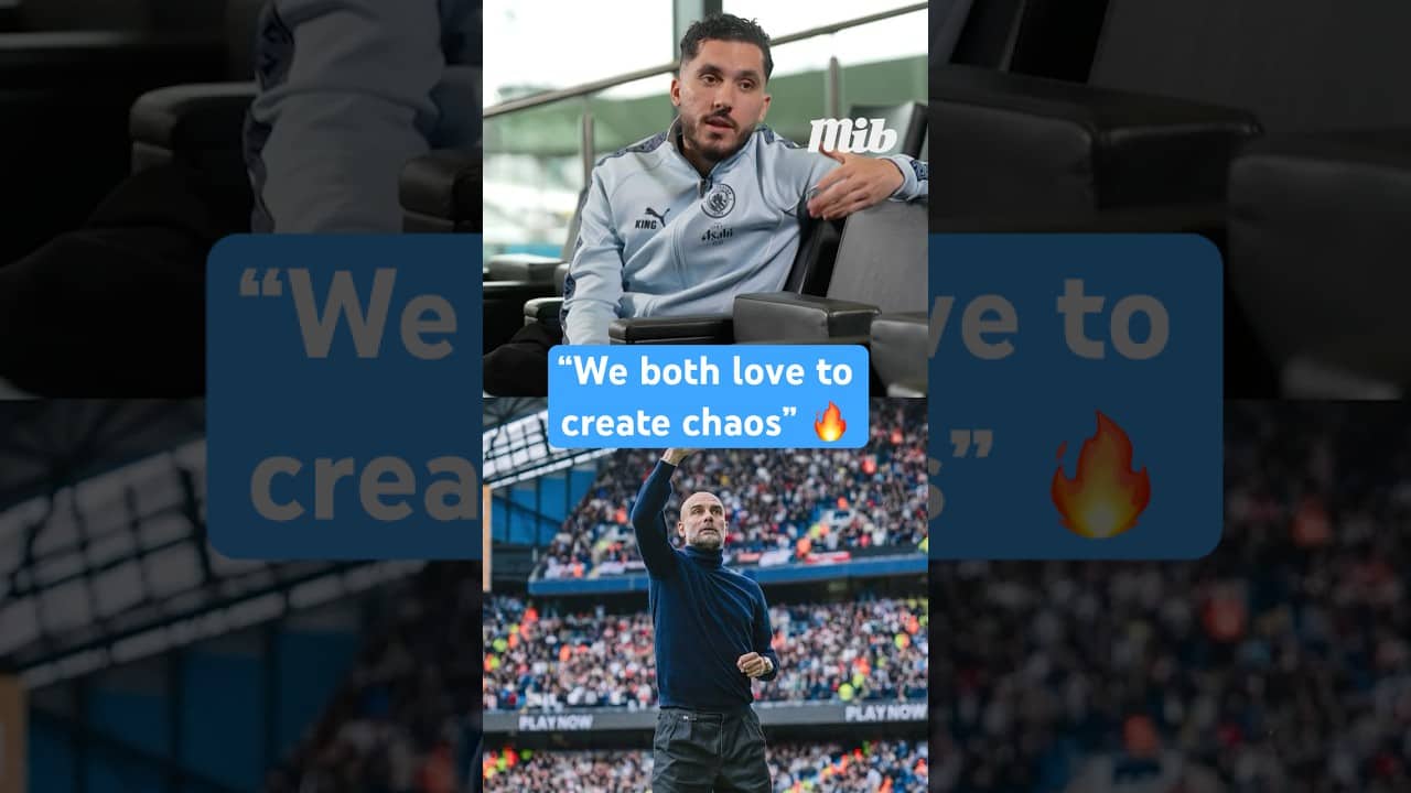 WHY RAYAN CHERKI LOVES WORKING WITH PEP GUARDIOLA