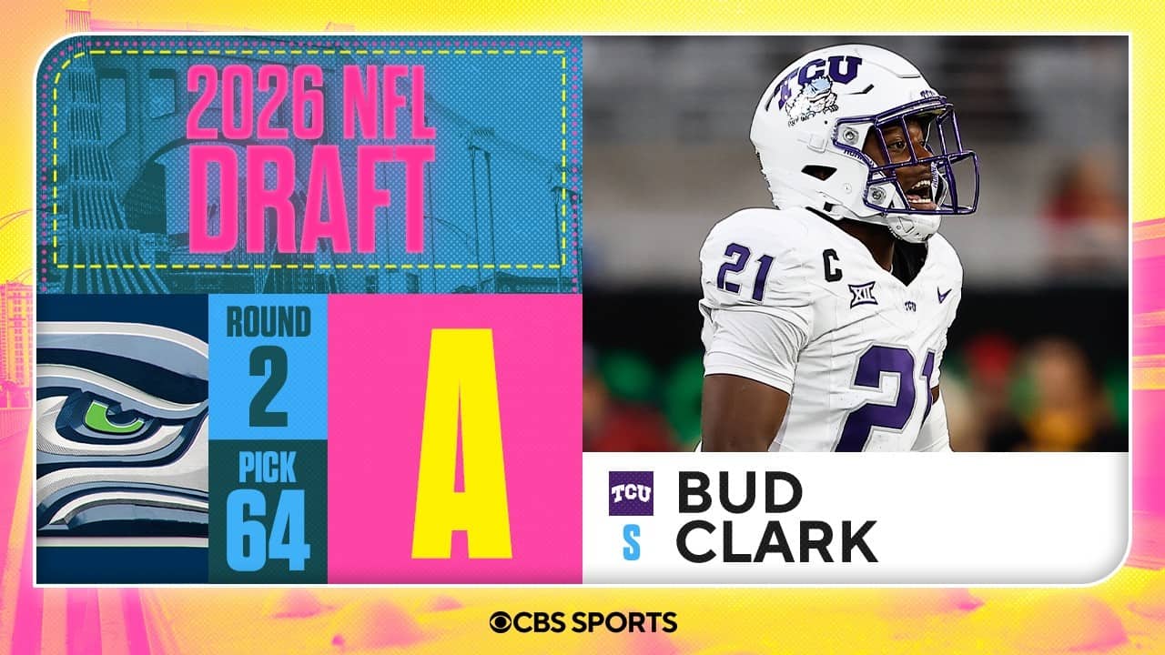 Seahawks select Bud Clark in Second Round, No. 64 overall | 2026 NFL Draft Grades & Reaction