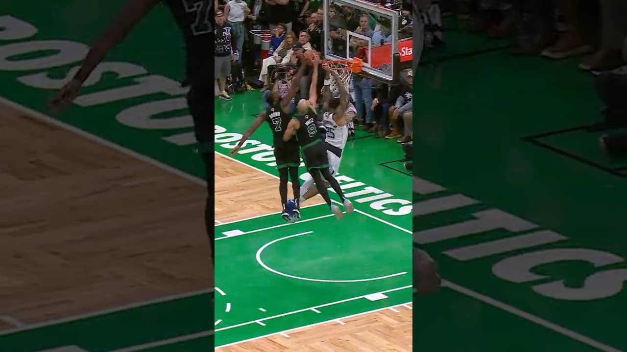 Derrick had it the whole way 😏 #celtics #nbafinals #shorts