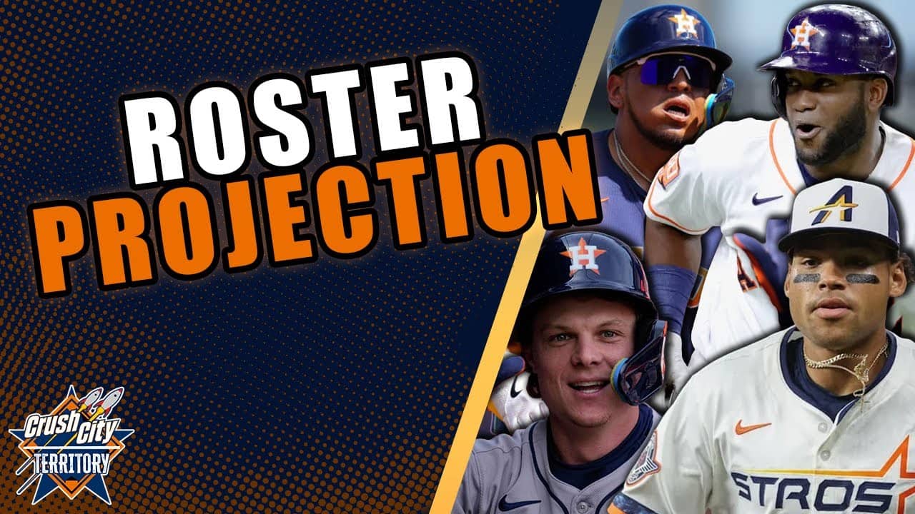 An Early Astros Opening Day Lineup and Roster Projection | Crush City Territory