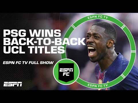 PSG take down Arsenal to win back-to-back Champions League titles š + Arne Slot SACKED šØ | ESPN FC