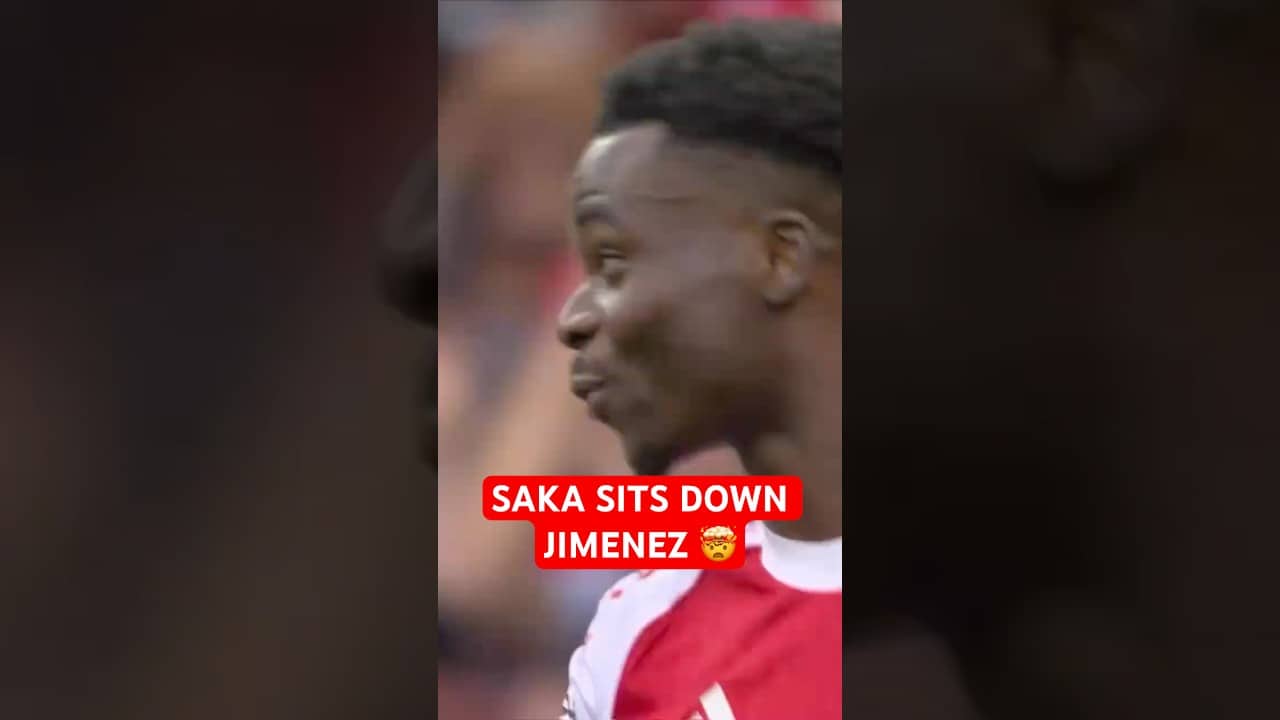 GYOKERES TAPS IN SAKA'S SILKY ASSIST FOR ARSENAL