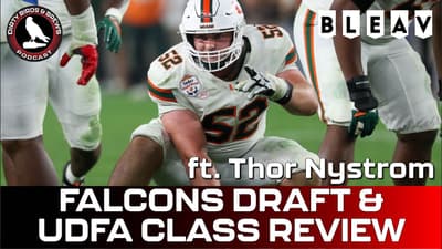 Falcons draft and UDFA class review with Thor Nystrom