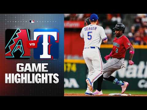 D-backs vs. Rangers Game Highlights (5/11/26) | MLB Highlights