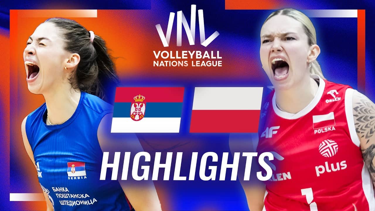 Serbia π·πΈ vs. Poland π΅π± - Highlights | Week 1 | Women's VNL 2026