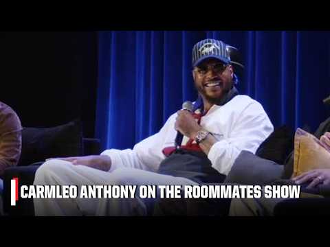 Carmelo Anthony celebrates the Knicks title π | The Roomates Show