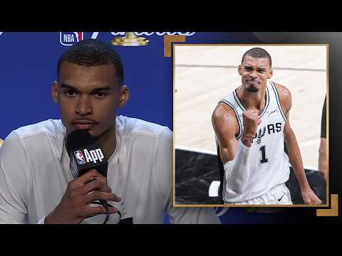 "Will this fuel me? absolutely" Wemby Speaks After Game 2 of the NBA Finals | June 5, 2026