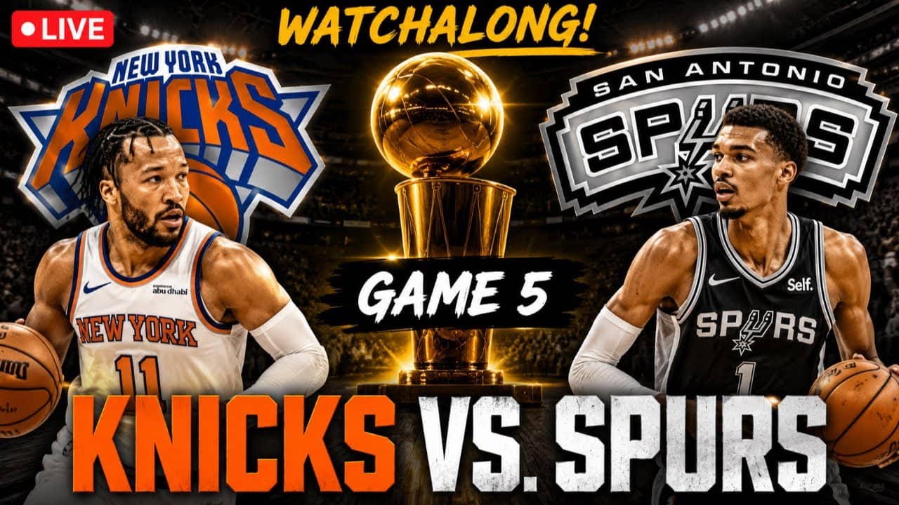 Spurs vs. Knicks LIVE Watchalong | NBA Finals Game 5 | Live Reactions & Commentary