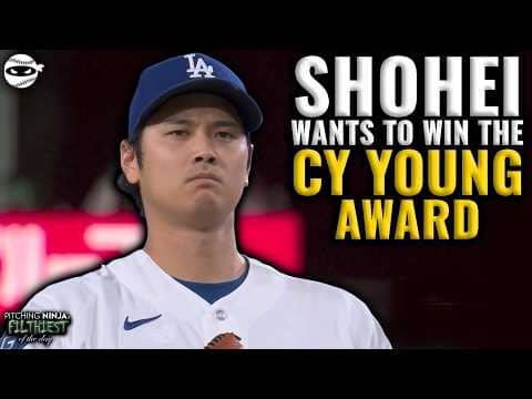 Shohei Ohtani wants to win the Cy Young. Who's gonna stop him??