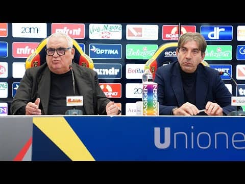 Conferenza stampa dell'Area Tecnica