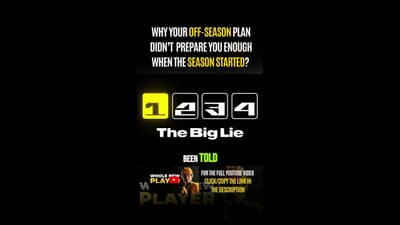 Why your work in the OFF-SEASON rarely transforms your game when the season starts