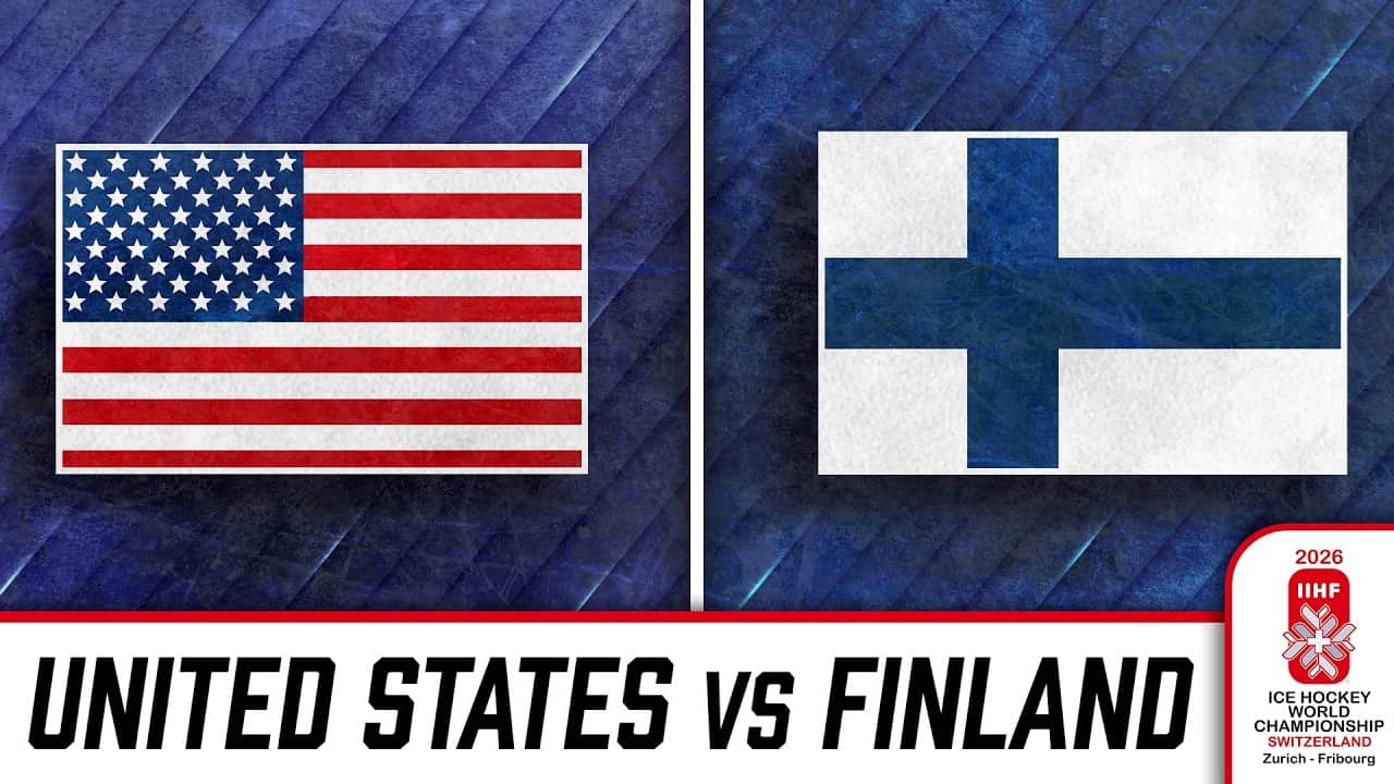 LIVE: United States vs Finland at the 2026 IIHF World Championship 🇺🇸🇫🇮🏒