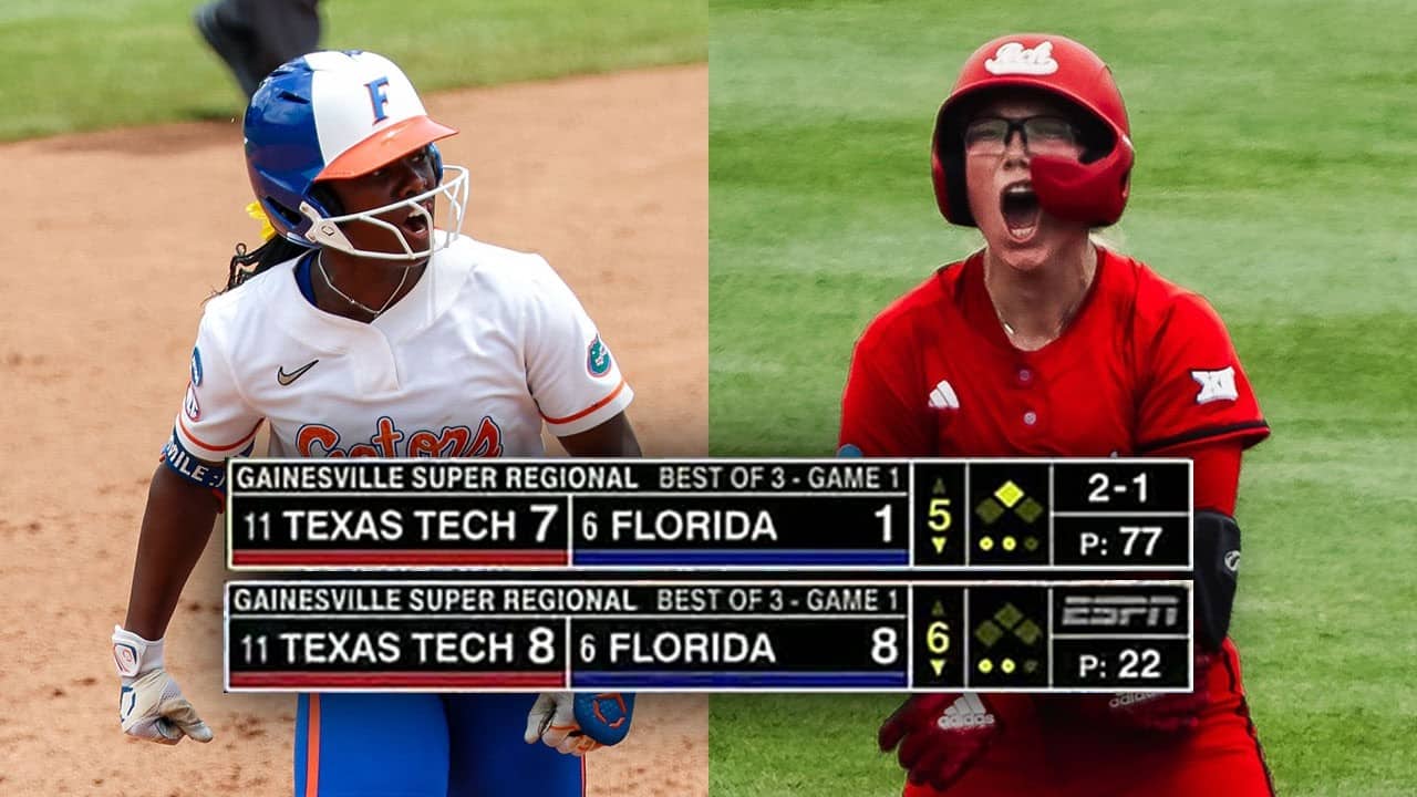 7 HOME RUNS in Texas Tech-Florida super regional thriller | Full highlights