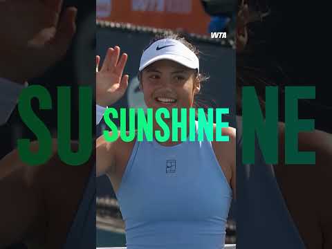 Where the stars shine the brightest ☀️ The Sunshine Swing is here! #wta #indianwells #miamiopen