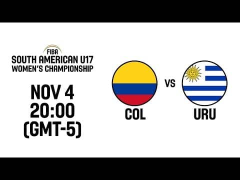 Colombia vs. Uruguay - South American U17 Women's Championship