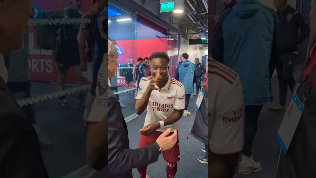 TUNNEL CAM: WEST HAM 0-1 ARSENAL