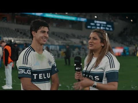 Brian White, Thomas Müller, Mathías Laborda & Ralph Priso Post 2025 MLS Western Conference Final